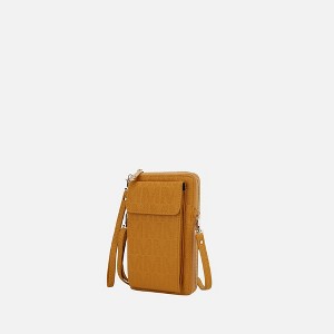 MKF Collection Caddy Vegan Leather Women’s Phone Wallet Crossbody Bag by Mia K - 1 of 4