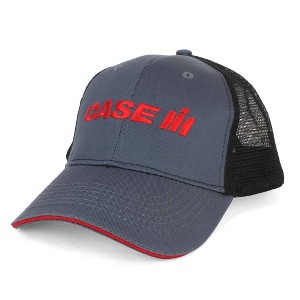 Case IH Gray & Red Mesh Back Value Hat, 220003 - 1 of 3