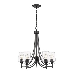 Z-Lite Joliet 5 - Light Chandelier in  Matte Black - 1 of 1
