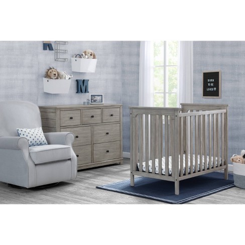 Simmons Kids Monterey Mini Crib With Mattress Target