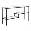 55" Modern Black Bronze Console Table - Henn&Hart - 2 of 4