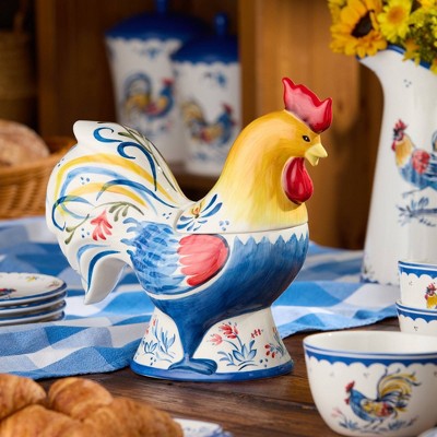 Certified International French Rooster Cookie Jar - Thumbnail 2