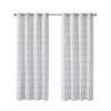 PAGED Metallic Print Total Blackout Curtains for Bedroom,Window Curtain Panels with Grommet Top,Curtains for Living Room,Machine Washable - 4 of 4