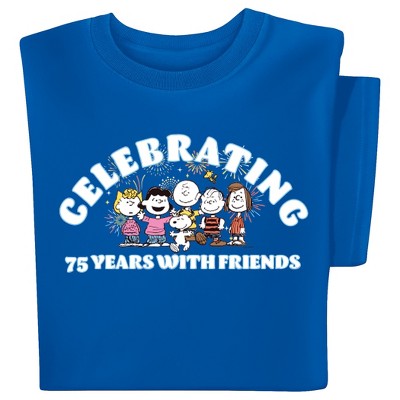 Collections Etc Peanuts 75 Years T-shirt
