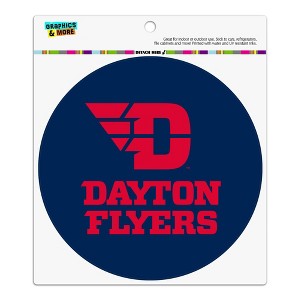 University of Dayton Secondary Automotive Car Refrigerator Locker Vinyl Circle Magnet - 1 of 4