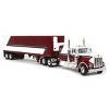 First Gear DCP 1/64 Legendary Red & White Kenworth W900A w/ 40ft Vintage Reefer Trailer 60-1687 - 2 of 4