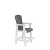 Bar Stools With High Back, Footrest, Set Of 2, Barstools, Outdoor Tall Chairs, Counter Height Chairs, Patio Bar Stool Chair, Armrest Stools,whizmax - 3 of 4
