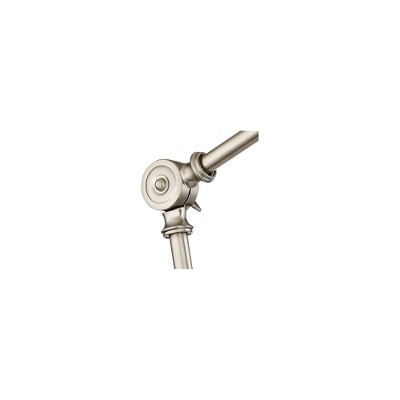 Mendes Brushed Nickel Adjustable Swing Arm Wall Lamp Set
