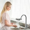 FUN LITTLE TOYS 4 in 1 Faucet Extender for Kitchen Sink 360°Swivel Waterfall Anti-Splash Faucet Sprayer for Washing Vegetable Fruit - 4 of 4