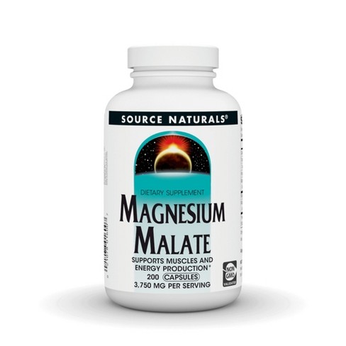 Magnesium Malate by Source Naturals, Inc.  -  200 Capsule - image 1 of 3