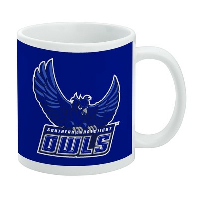 Southern Connecticut State University Primary Logo Ceramic Coffee Mug Novelty Gift Mugs for Coffee Tea and Hot Drinks 11oz White
