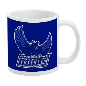 Southern Connecticut State University Primary Logo Ceramic Coffee Mug Novelty Gift Mugs for Coffee Tea and Hot Drinks 11oz White - 1 of 4
