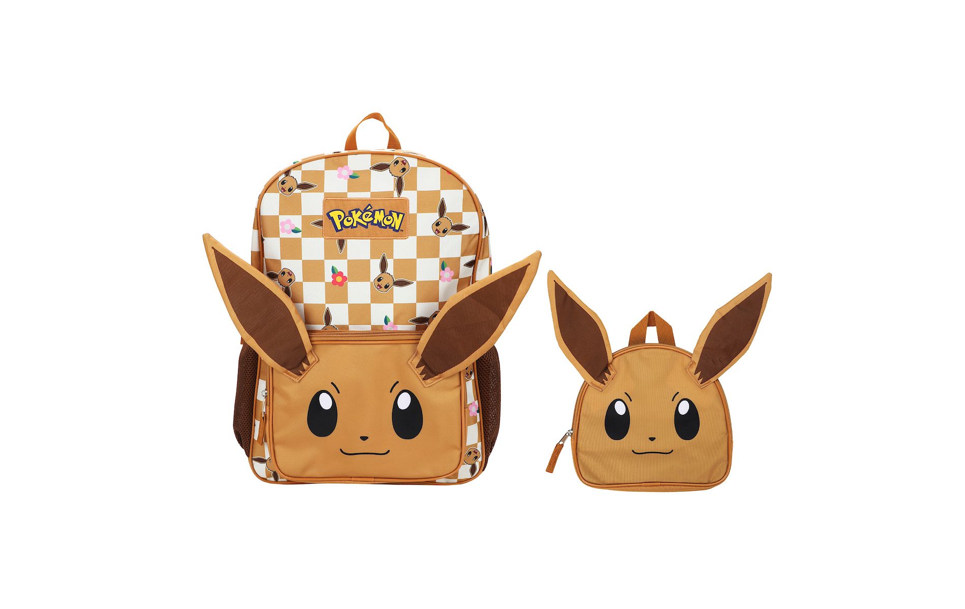 Pokemon Eevee 16" Novelty Backpack For School And Travel