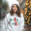 Simply Sage Market Women's Graphic Sweatshirt Holly Jolly Colorful - 2 of 4