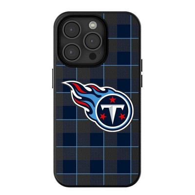 Keyscaper NFL AFC Teams Plaid MagSafe Compatible Cell Phone Case for Apple iPhone