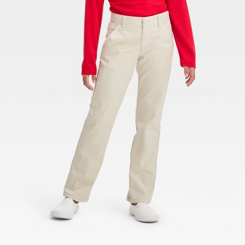 Boys' Straight Fit Uniform Pants - Cat & Jack™ : Target