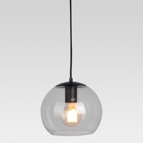 Madrot Small Glass Globe Pendant Ceiling Light Project 62