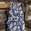 Hand Woven Throw Blanket Blue Cotton - Foreside Home & Garden - image 2 of 4