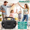 PHILCO Wired Bluetooth Boombox with CD & Cassette Player Cassette Recorder, Bluetooth Audio MP3/WMA/CD-R/CD-RW Compatible, FM Radio, Aux & jack - 2 of 4