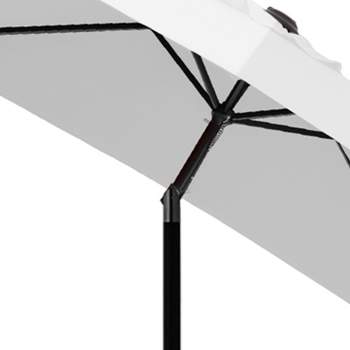 HYLEORY Le 10' x 6' 5" Rectangular Market Umbrella
