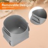 Unique Bargains PU Leather Organizing Jewelry Cosmetics Vanity Storage Tray - 3 of 4