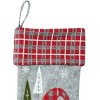 Season's Designs 20In Grey Gnome Stocking - 4 of 4