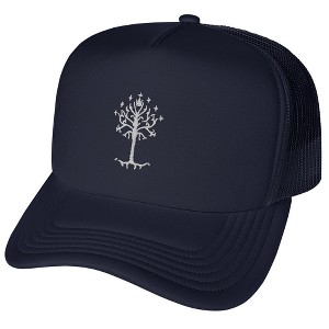 The Lord Of The Rings Tree Of Gondor Foam Trucker Cap Navy - 1 of 4
