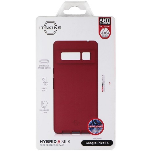 ITSKINS Hybrid Silk Protective Phone Case for Google Pixel 6 - Chill Red - image 1 of 1