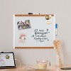 U Brands 16"x20" Pin-it Frame Magnetic Dry Erase Board Value Pack: Wall Mount Whiteboard with Magnets & Marker - image 2 of 4