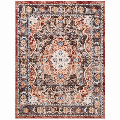 Bijar Bij648 Power Loomed Area Rug Brown / Rust 9' X 12' - Safavieh ...