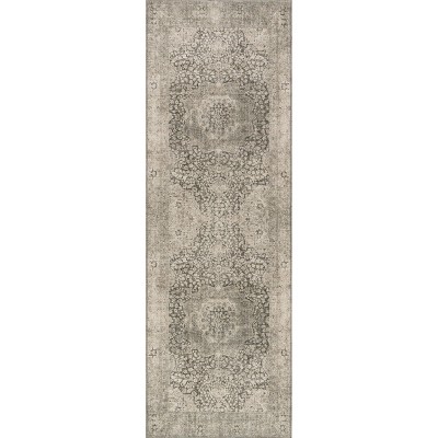 Nuloom Hillstone Collection Agnetha Traditional Vintage Medallion Area Rug