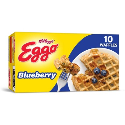 Kellogg's Eggo Blueberry Frozen Waffles - 12.3oz/10ct