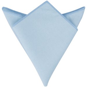 INSPIRE CHIC Men's Cotton Solid Color Formal Suit Pocket Squares - 1 of 4