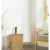 24" 2 Level Bookshelf with Doors Tan Wood - Ore International - image 2 of 2