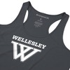 Women's Wellesley College Adult Sport Tank Top Primary Logo - 4 of 4