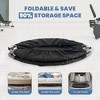 BestParts 48” Foldable Mini Trampoline with Adjustable Handlebar, Indoor & Outdoor Fitness Rebounder for Adults - 4 of 4