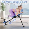 Dexmalle 4-in-1 Ab Workout Exercise Equipment Rowing Machine - 4 of 4