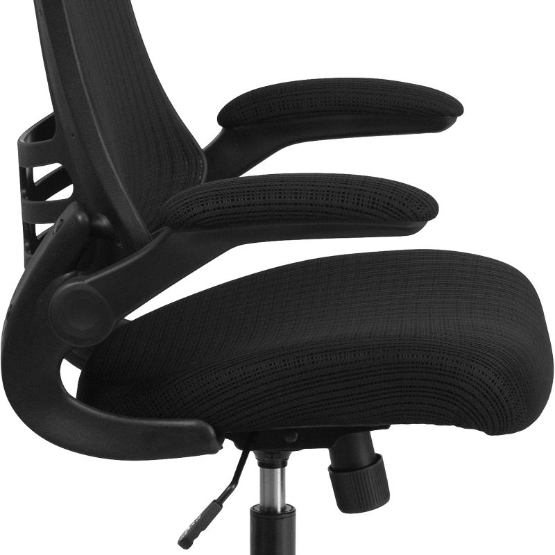 Emma and Oliver High Back Mesh Executive Office and Desk Chair with Adjustable Headrest, 6 of 14