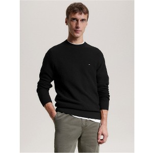 Tommy Hilfiger Mens Rectangle Stitch Knit Sweater - 1 of 1