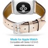 Naztech Leather Band for Apple Watch (42/44mm) - Beige - 2 of 4