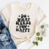 Simply Sage Market S.W.Smiley Makes You Happy Smiley Face Short Sleeve Tee - 3 of 4