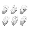 4 PCS Stainless Steel Tablecloth Clip Graphics Tablecloth Clip High-Elastic Moving Fixing Clip(Butterfly) - 2 of 4