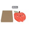 24ct Blank Fall Cards Pack Apple - 3 of 4