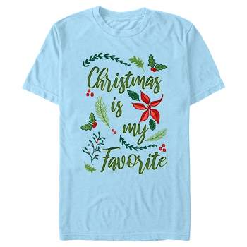 Men's Lost Gods My Favorite is Christmas T-Shirt