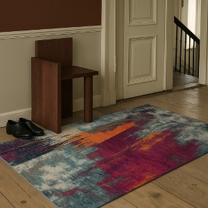 Rug Branch Abstract MidCentury Modern Indoor Rug - 1 of 4