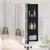 VEVOR Medicine Cabinet, 14 x 24 inches, Medicine Cabinet for Bathroom with Mirror,  Aluminum Frame Bathroom Wall Cabinet, Black - 2 of 4