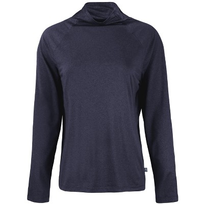 Cutter & Buck Coastline Epic Comfort Eco Recycled Womens Funnel Neck ...