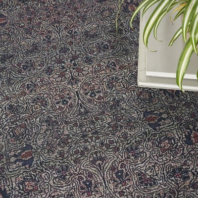 Emerald Vintage Flatwoven 5' x 7' Synthetic Easy Care Rug