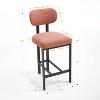 Vatros 26" Counter Height Bar Stools, Bar Stools Set of 2 - 3 of 4