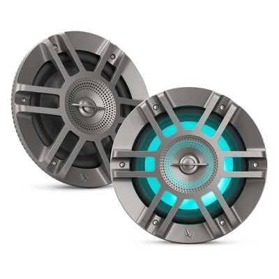 Infinity KAPPA6125MAM - Kappa Marine KAPPA6125M Titanium 6.5" Premium 2-Way RGB LED Coaxial Speakers